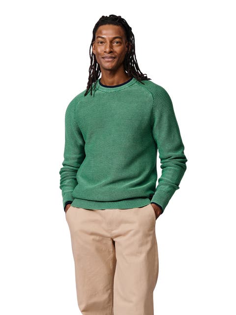 Saxilby Tuck Stitch Crew Neck Sweater