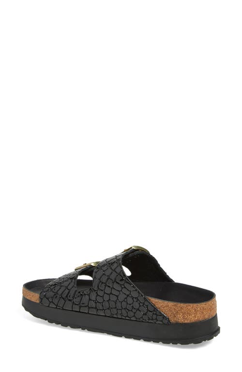 Birkenstock Papillio By Arizona Flex Platform Sandal In Black Black
