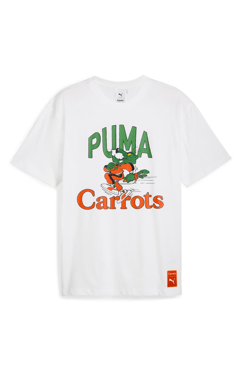 PUMA x Carrots Cotton Graphic T-Shirt, Alternate, color, 