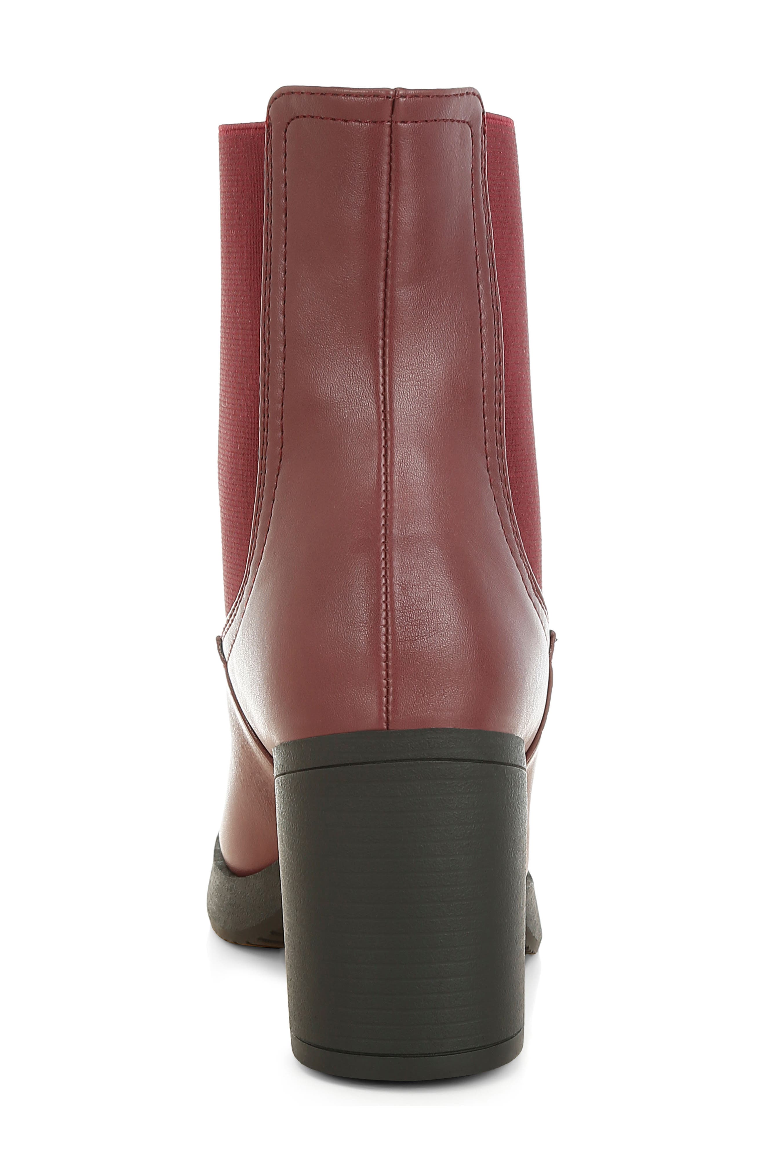 Scuala Chelsea Boot, Alternate, color, BURGUNDY