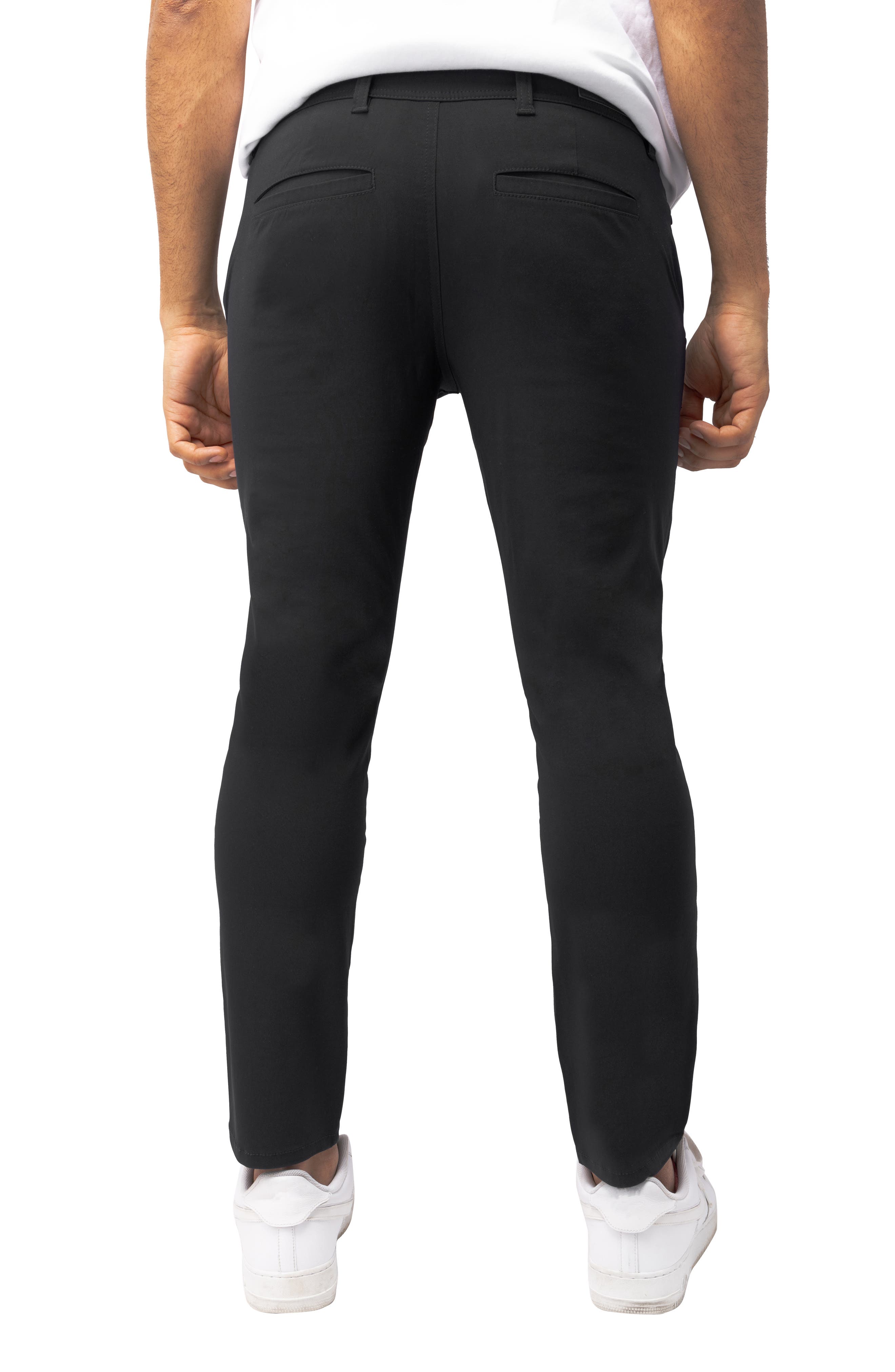 Hidden Zip Pocket Twill Trousers - image 2