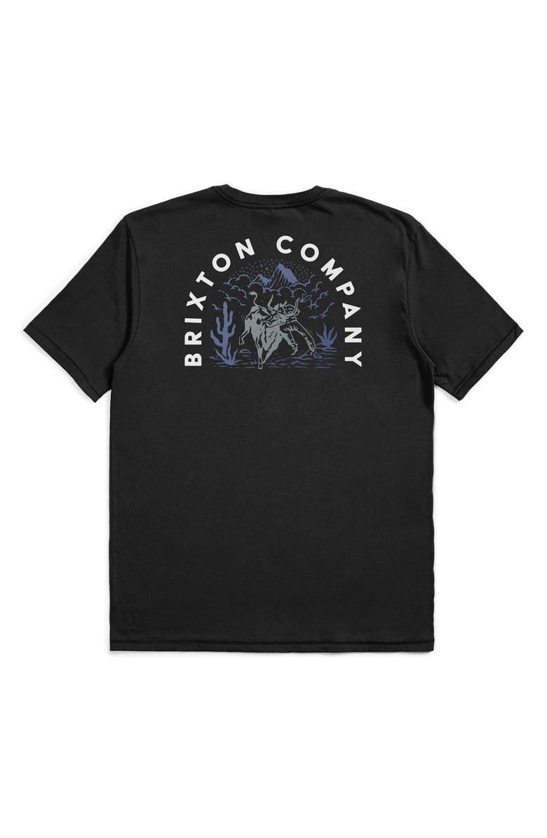 Brixton West Cotton Graphic Logo Tee, Alternate, color,
