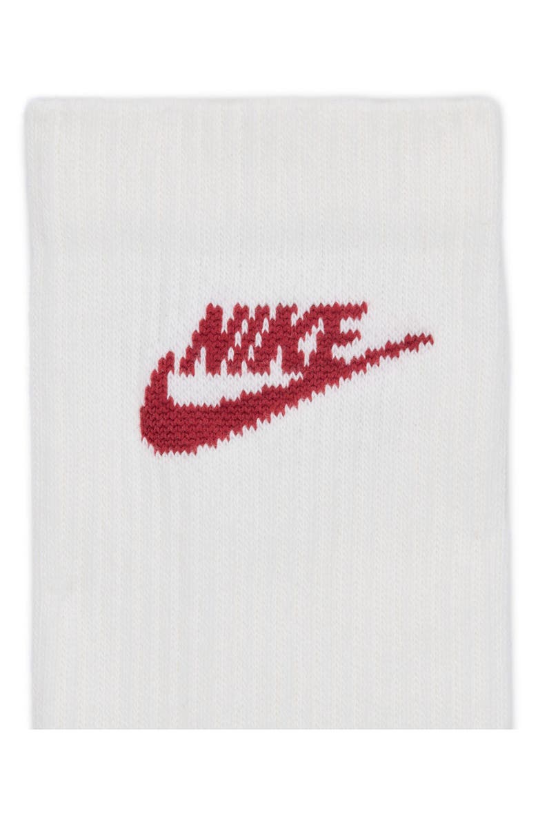 Nike Everyday Elevated Assorted 3-Pack Dri-FIT Cotton Blend Crew Socks, Alternate, color, Multi-Color