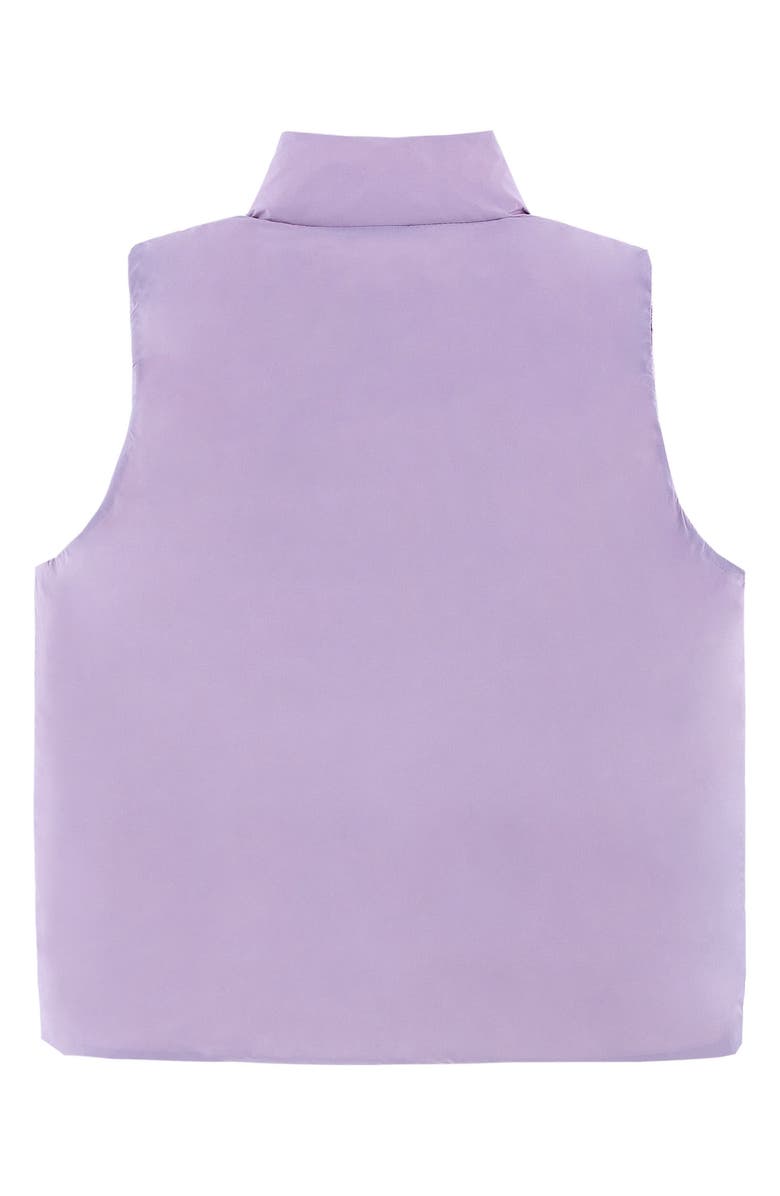 CALONIE Casey Reversible Down Puffer Vest, Alternate, color, Purple