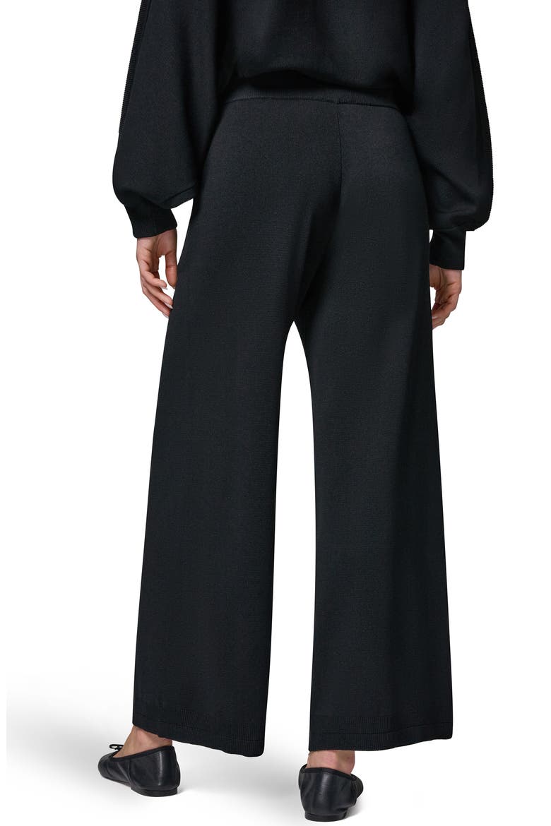 Milano Stitch Knit Pants, Alternate, color, BLACK