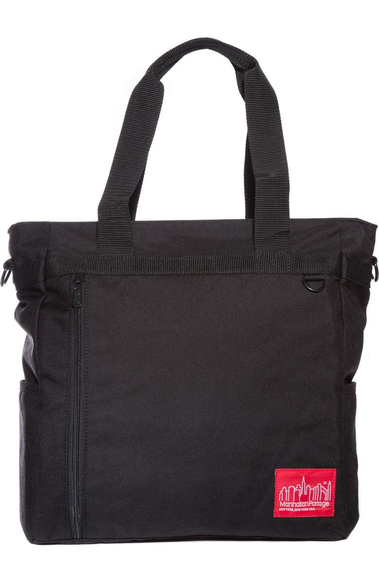 Manhattan Portage Greenwich Tote Bag, Main, color, Black