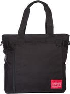 Manhattan Portage Greenwich Tote, Everyday Carry, Structured Nylon, Fits Laptop & Daily Essentials