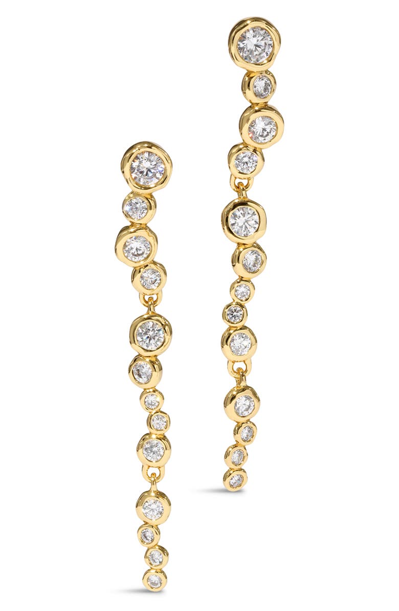 Alexis Bittar Asterales Cascading Drop Earrings, Main, color, Gold