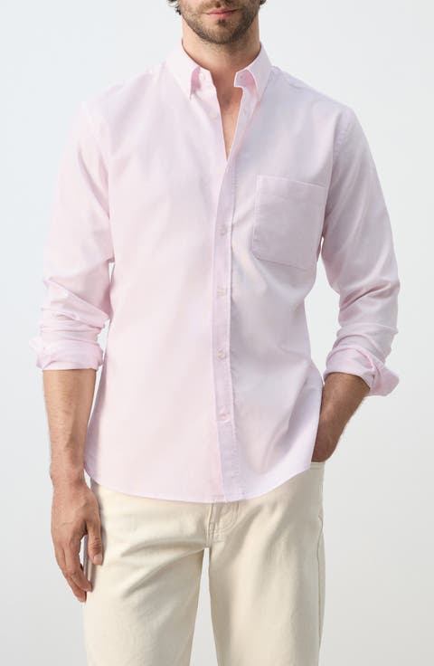 Regular Fit Oxford Button-Down Shirt