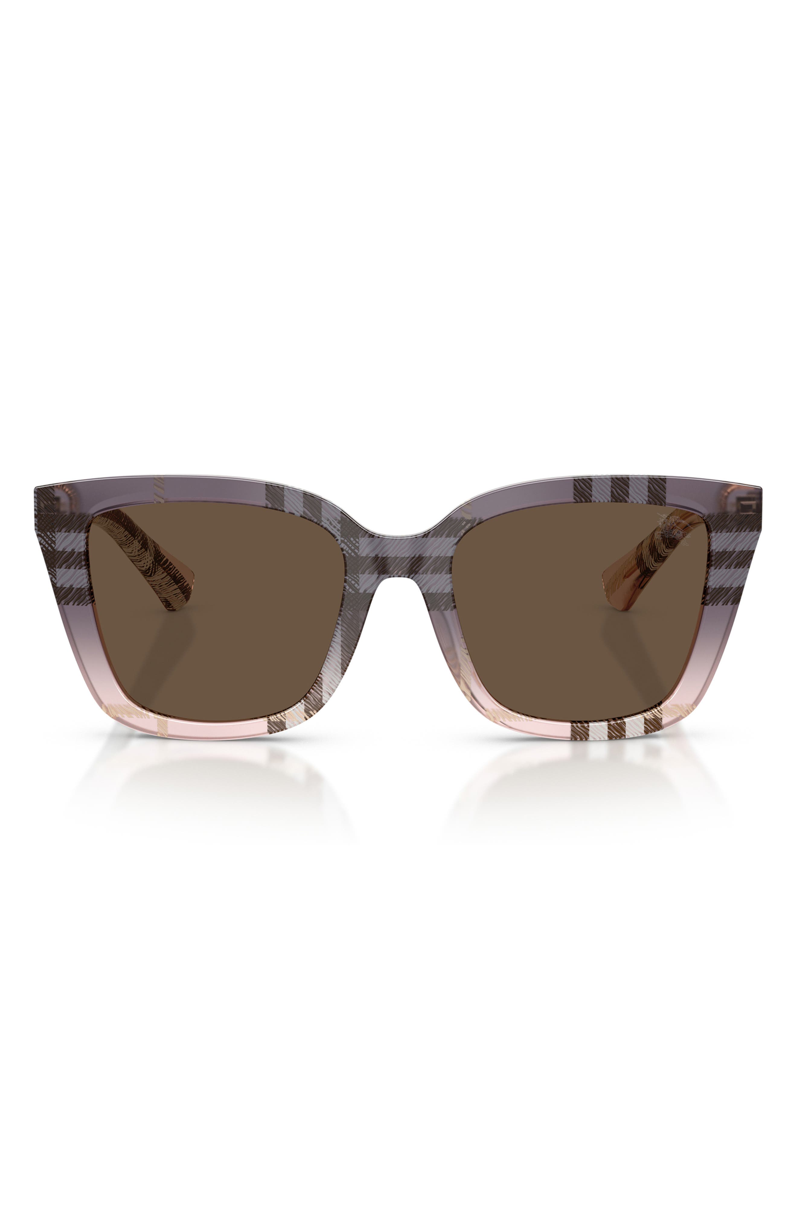 selected CHECK GRADIENT ROSE / BROWN