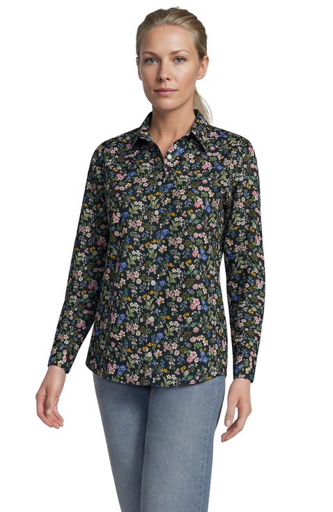 No Iron Supima Cotton Long Sleeve Shirt