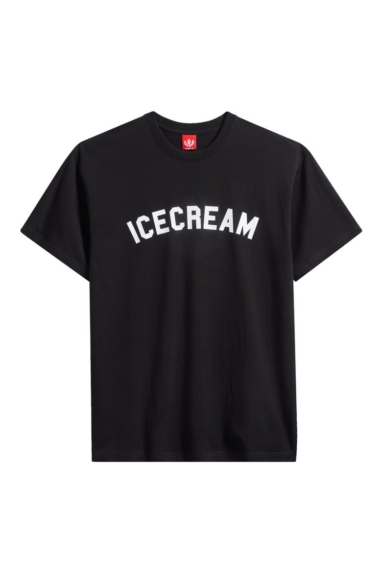 Logo Graphic T-Shirt, Alternate, color, BLACK