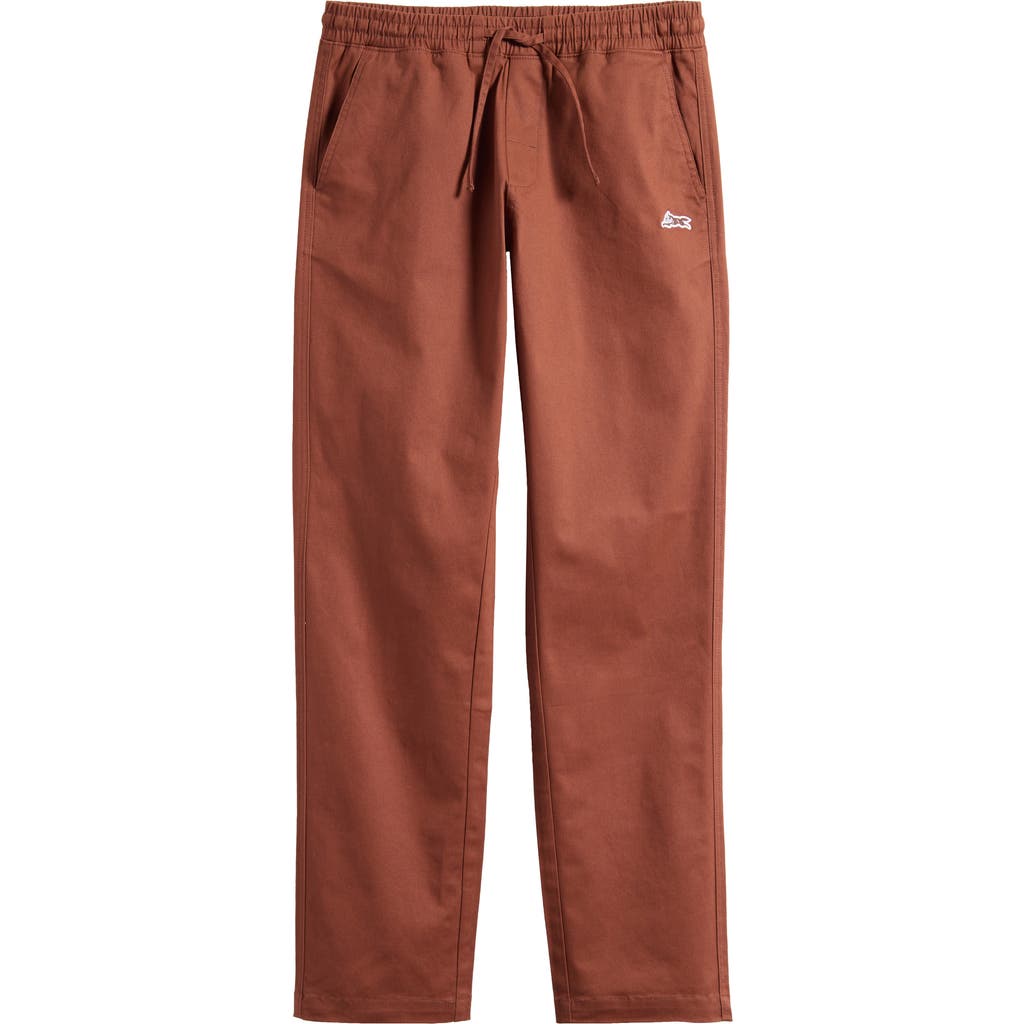 Shop Icecream Strawberry Fit Cotton Stretch Twill Work Pants In Brunette