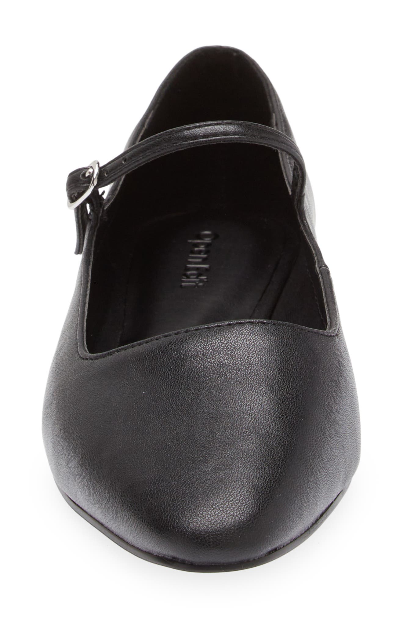 Open Edit Regina Mary Jane Pointed Toe Flat, Alternate, color, 