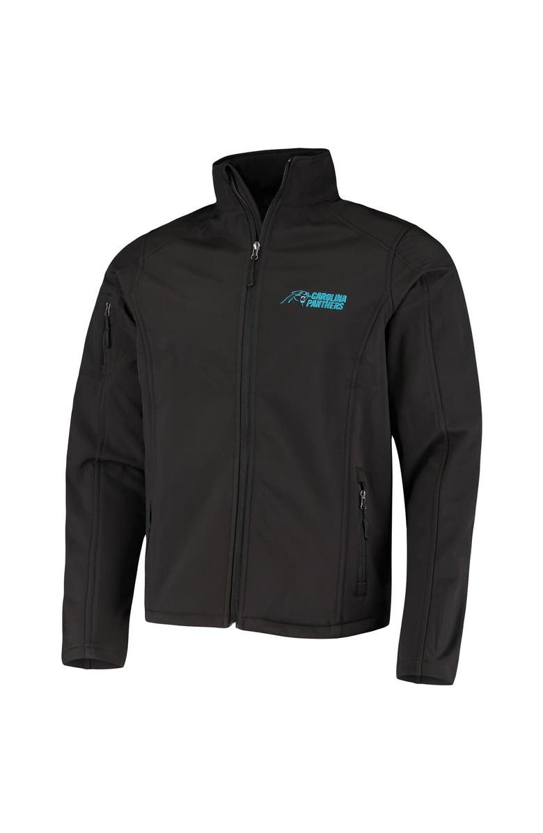 DUNBROOKE Men's Dunbrooke Black Carolina Panthers Sonoma Softshell Full-Zip Jacket, Alternate, color, Black