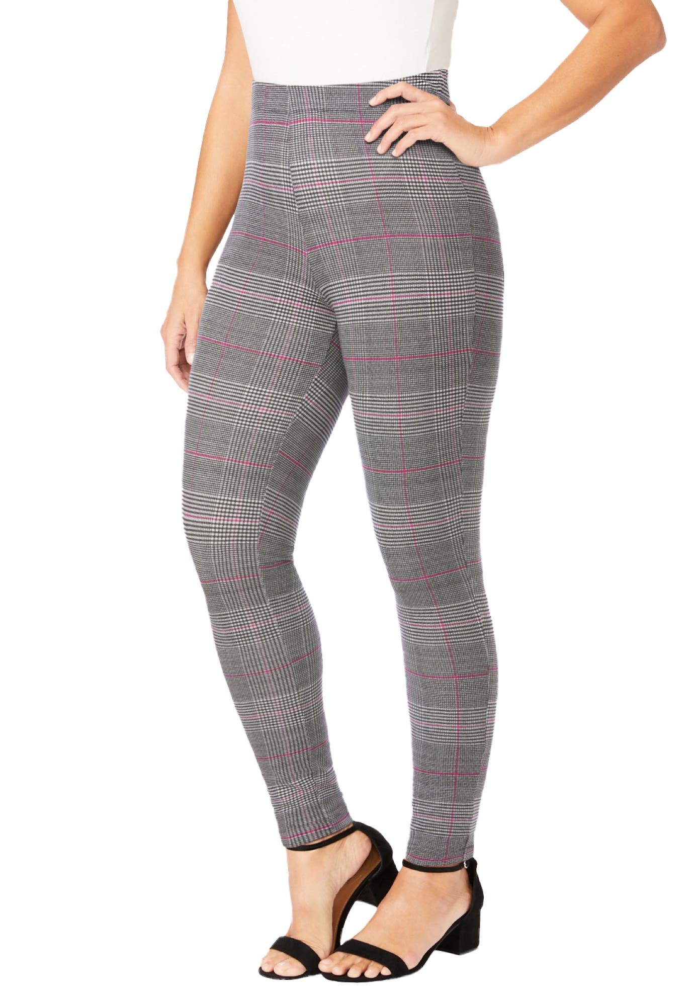 BLACK PLAID