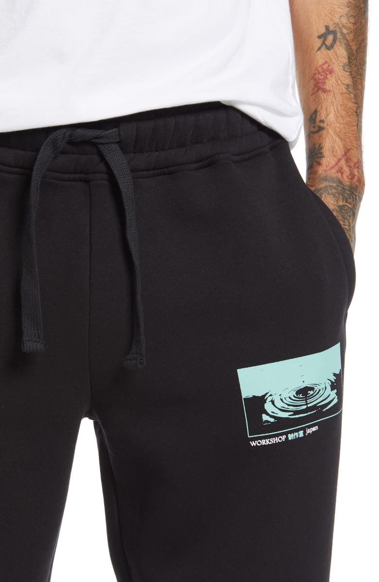 Topman Independent Graphic Joggers, Alternate, color, 