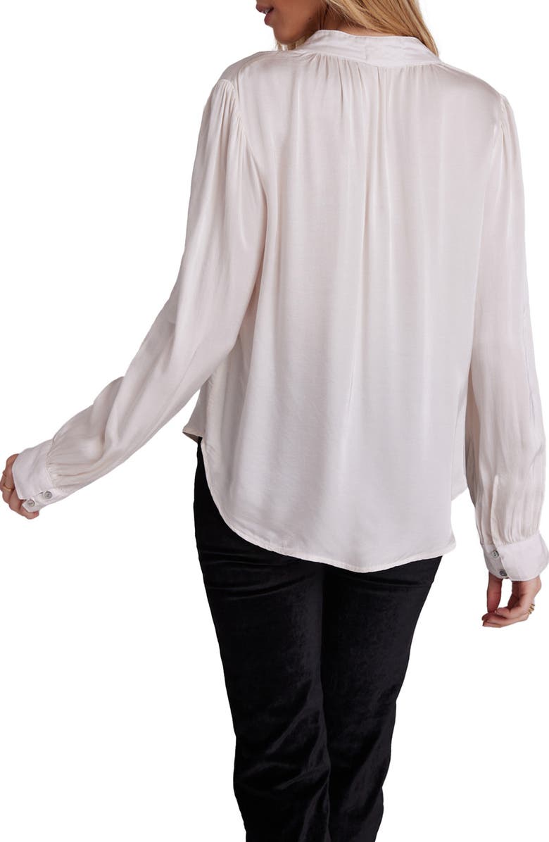 Bella Dahl Shirred Shirt, Alternate, color, 