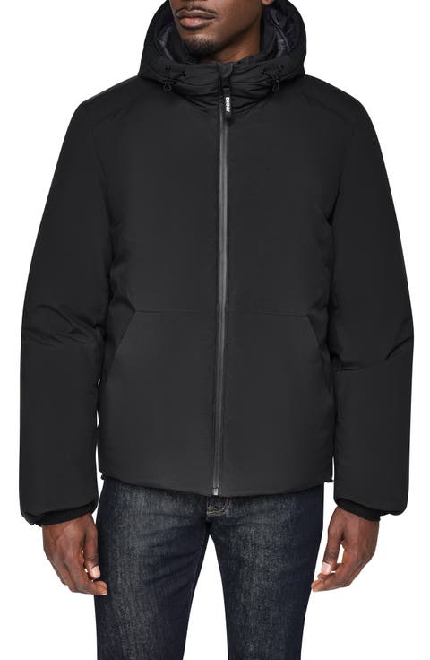 Stretch Hooded Puffer Jacket