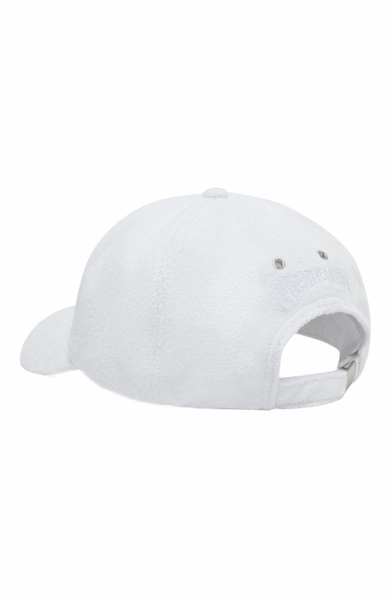 Vilebrequin Men's Solid Terry Cap, Alternate, color, Blanc