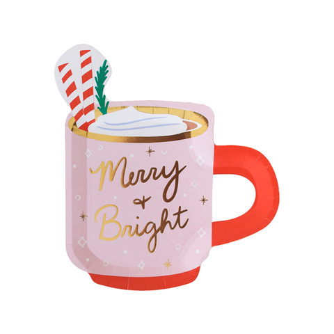 Baking Spirits Bright Merry & Bright Christmas Mug Small Plates