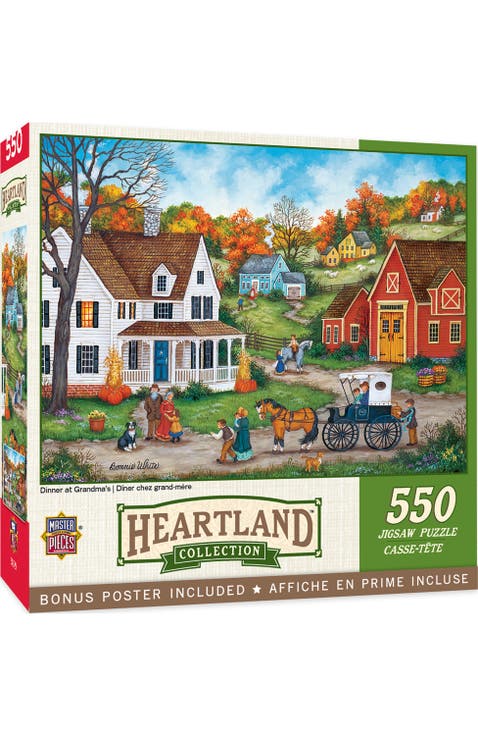 Dinner at Grandmas 550 Piece Puzzle