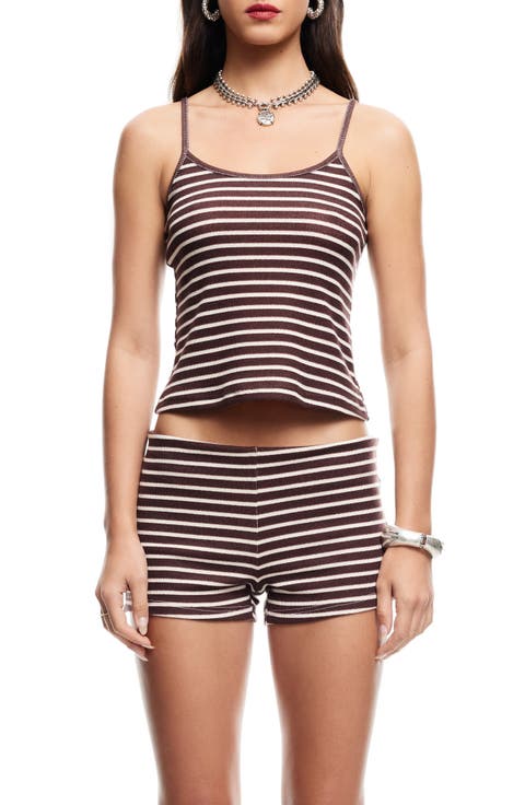 Carrie Stripe Knit Camisole