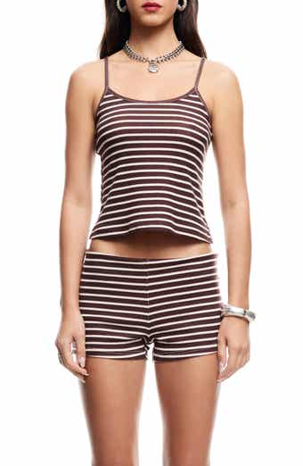 LIONESS Carrie Stripe Knit Camisole