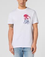 PHILIPP PLEIN Round Neck T-Shirt Baby Devil Small Men