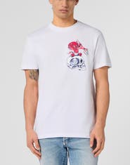 PHILIPP PLEIN Round Neck T-Shirt Baby Devil Small Men