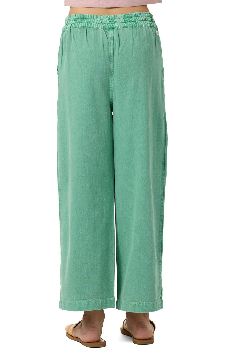 O'Neill Kids' Kylas Wide Leg Pants, Alternate, color, Green