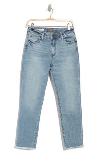 Kut From The Kloth Katy High Waist Straight Leg Jeans In Celsia