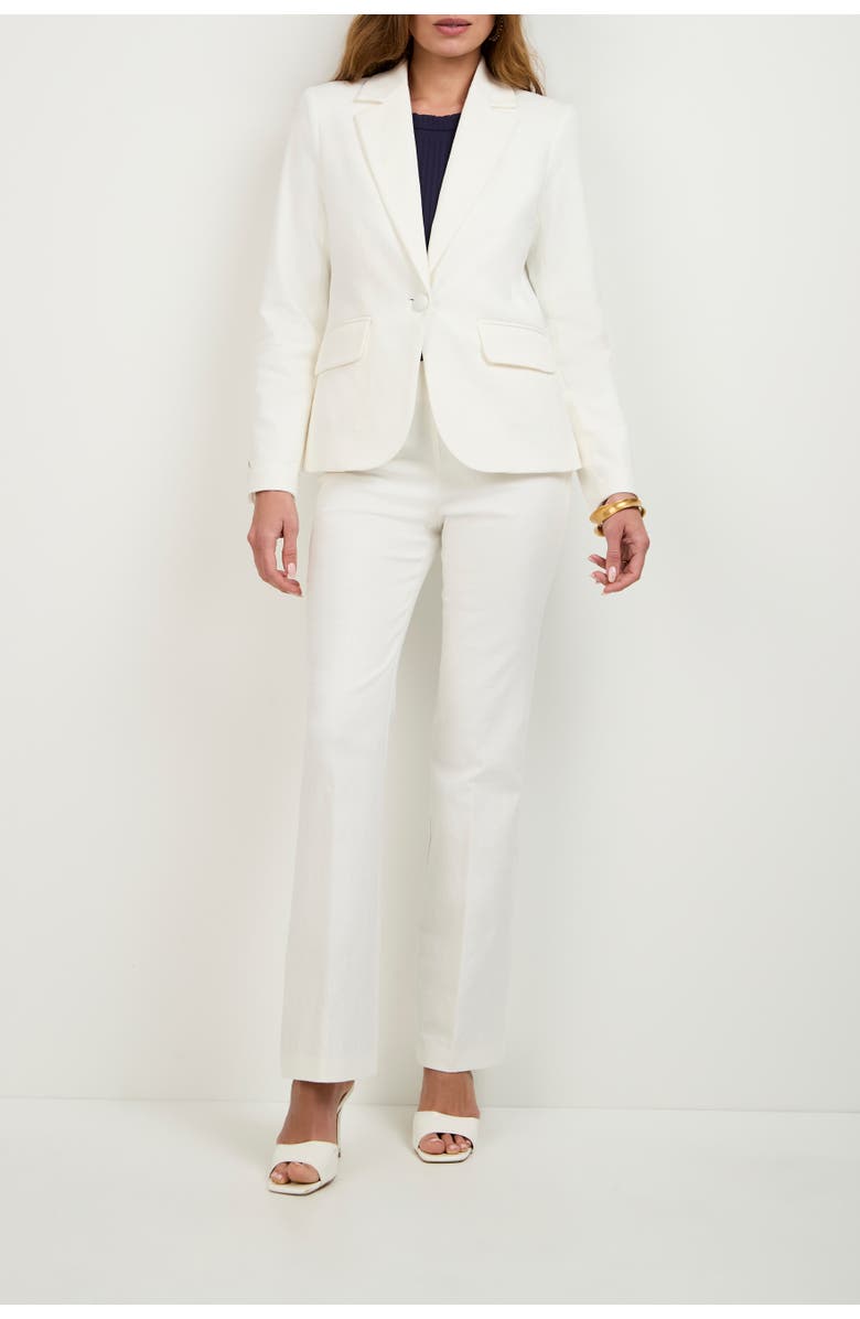 Trina Turk Incanta Blazer, Alternate, color, Whitewash