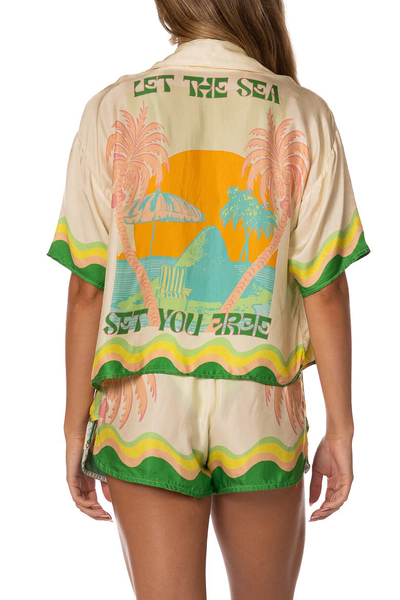 Octavia Cover-Up Shirt, Alternate, color, OPEN BEIGE