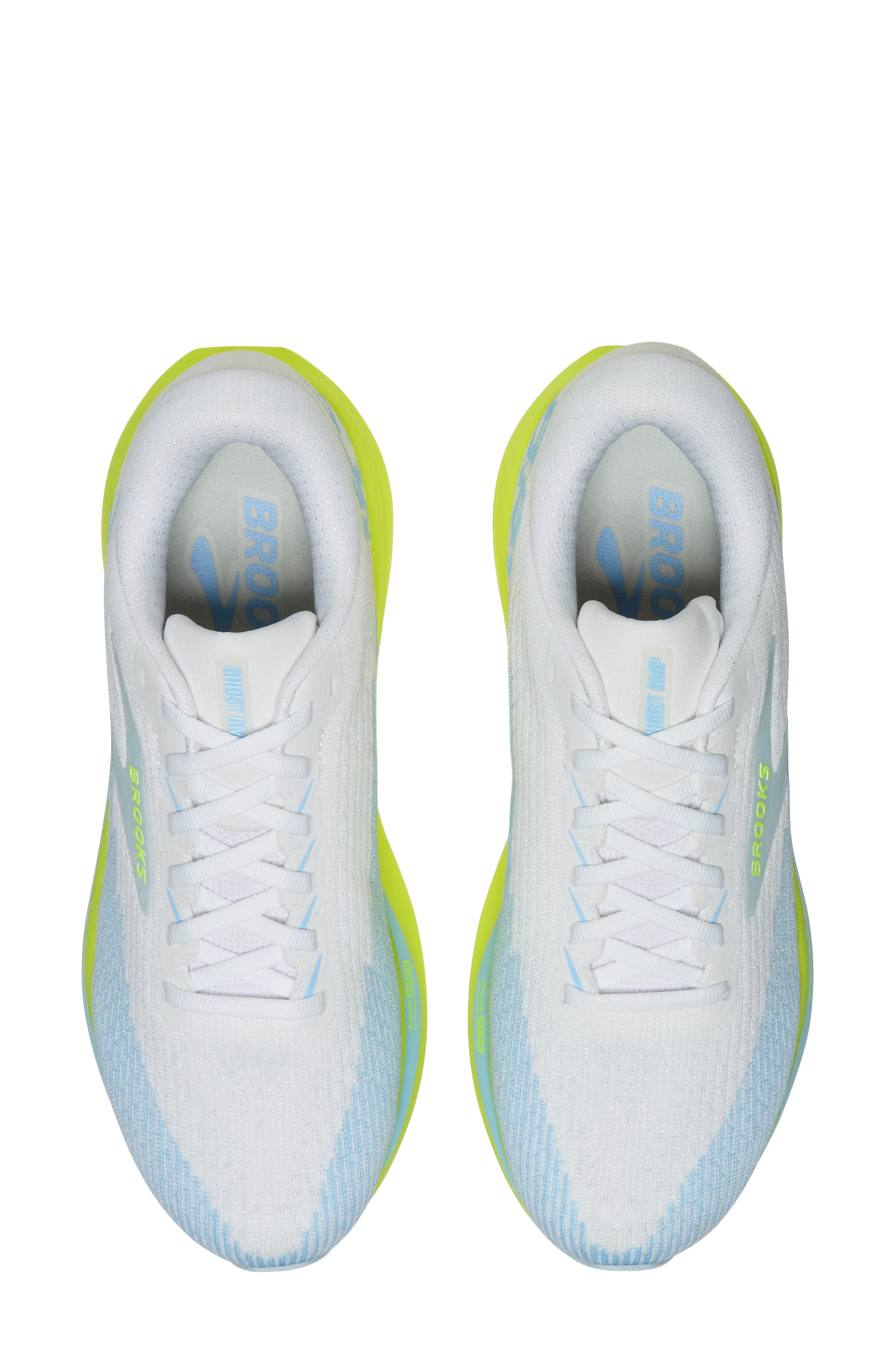 Ghost Amp Running Shoe, Alternate, color, WHITE/BLUE/NIGHTLIFE