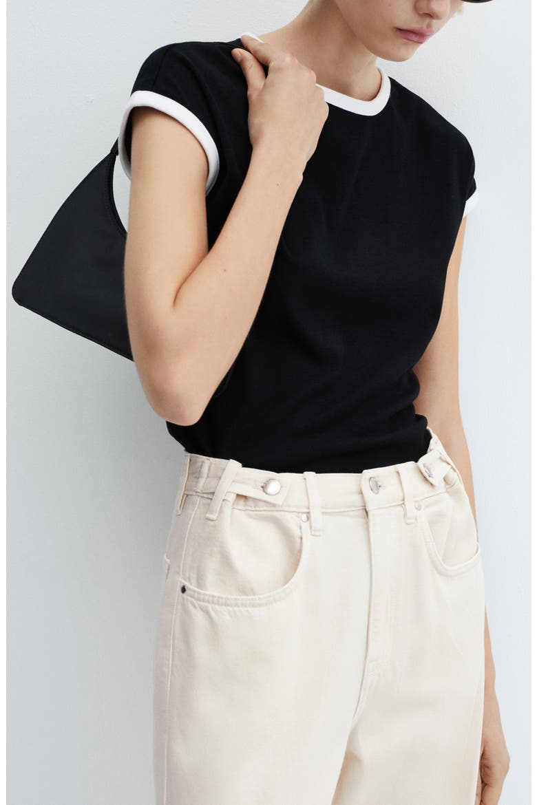 Cesca High Waist Wide Leg Jeans, Alternate, color, LIGHT BEIGE