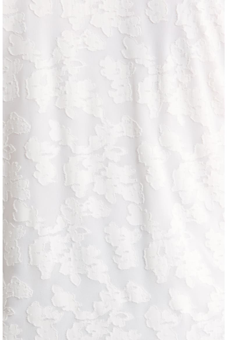 Blouson Sleeve Top, Alternate, color, LILY WHITE