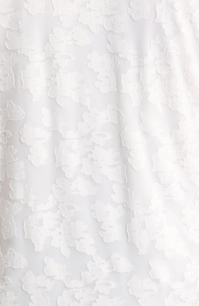 KASPER Blouson Sleeve Top, Alternate, color, Lily White