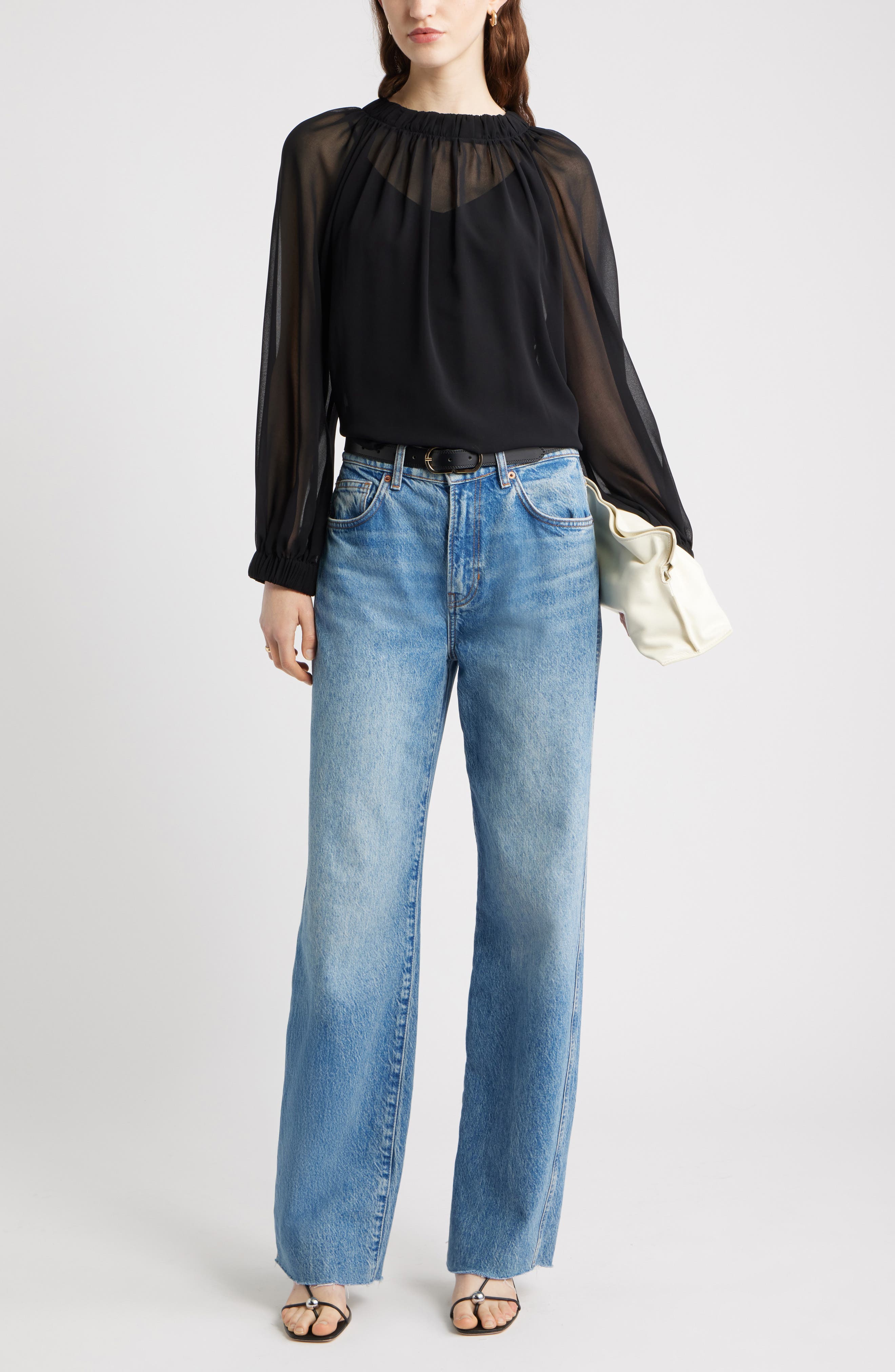 Flowy Chiffon Top - image 2