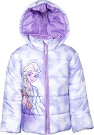 Disney Frozen Hooded Puffer Jacket