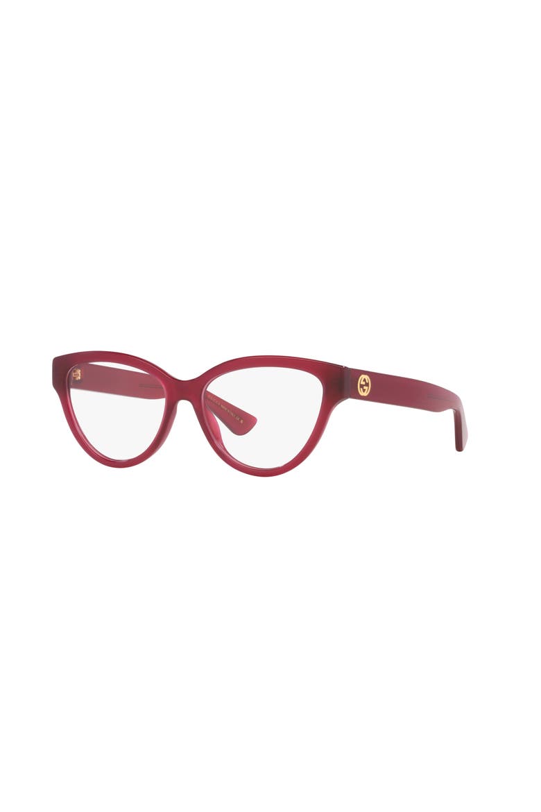 55mm Round optical glasses, Main, color, Pink
