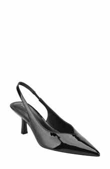 Griffyn Slingback Pointed Toe Kitten Heel Pump