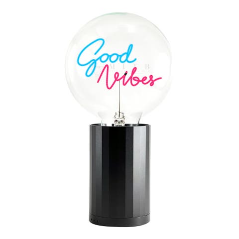 Good Vibes Portable Table Lamp