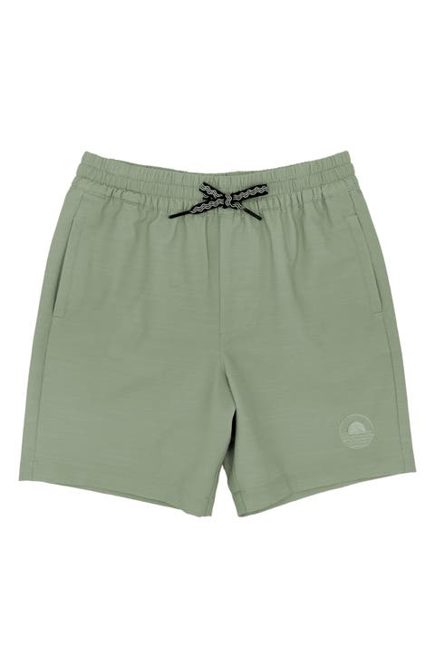 Kids' Buckle-Up Hybrid Shorts (Big Kid)