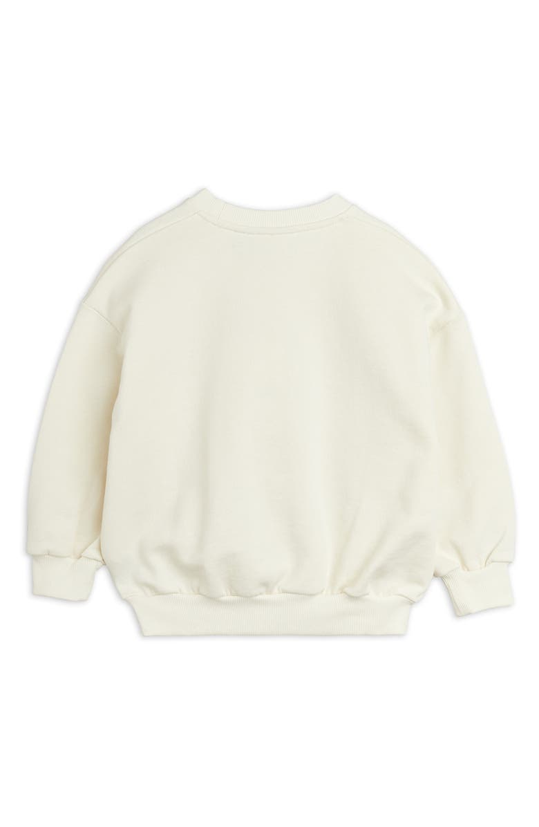 Mini Rodini Kids' Tennis Organic Cotton Graphic Sweatshirt, Alternate, color, 