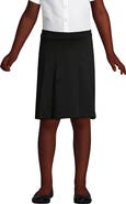 Lands' End School Uniform Girls Ponte Pleat Skirt