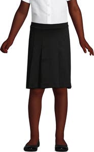 Lands' End School Uniform Girls Ponte Pleat Skirt