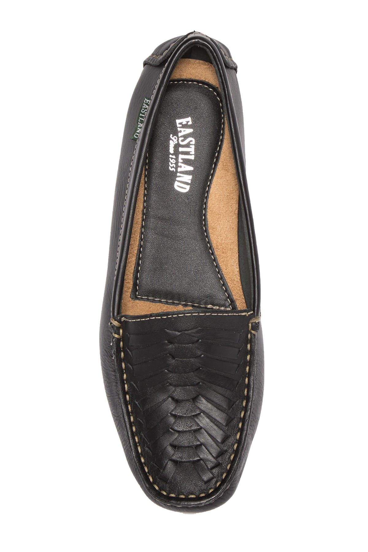 Eastland Debora Woven Leather Loafer, Alternate, color, 