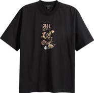 AllSaints Oneness Etta Embroidered Graphic T-Shirt