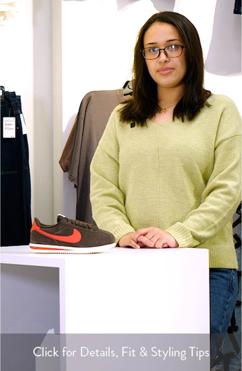 Cortez Suede Sneaker, sales video thumbnail